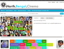 Tablet Screenshot of northbengalcinema.org